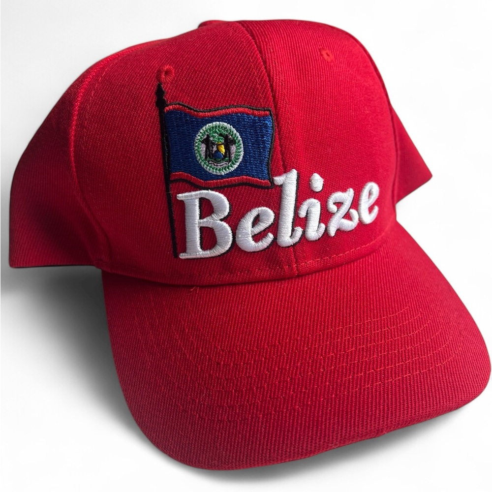 Red Belize Hat